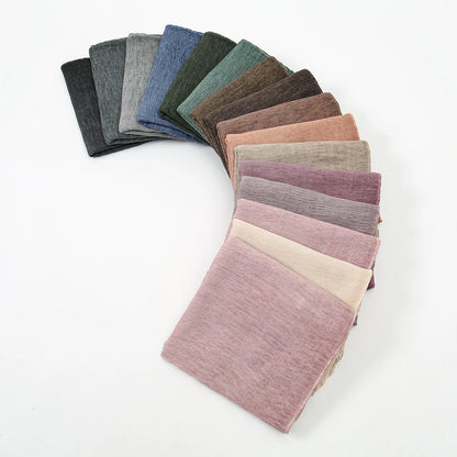 Rayon Cotton Hijab Scarf - Soft Shawl 180x80cm