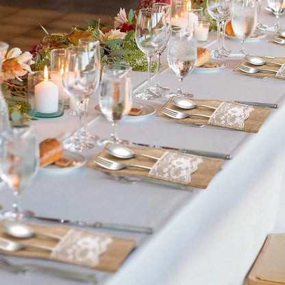 Bismillah Cutlery Holders - 10pcs Ramadan Table Decor