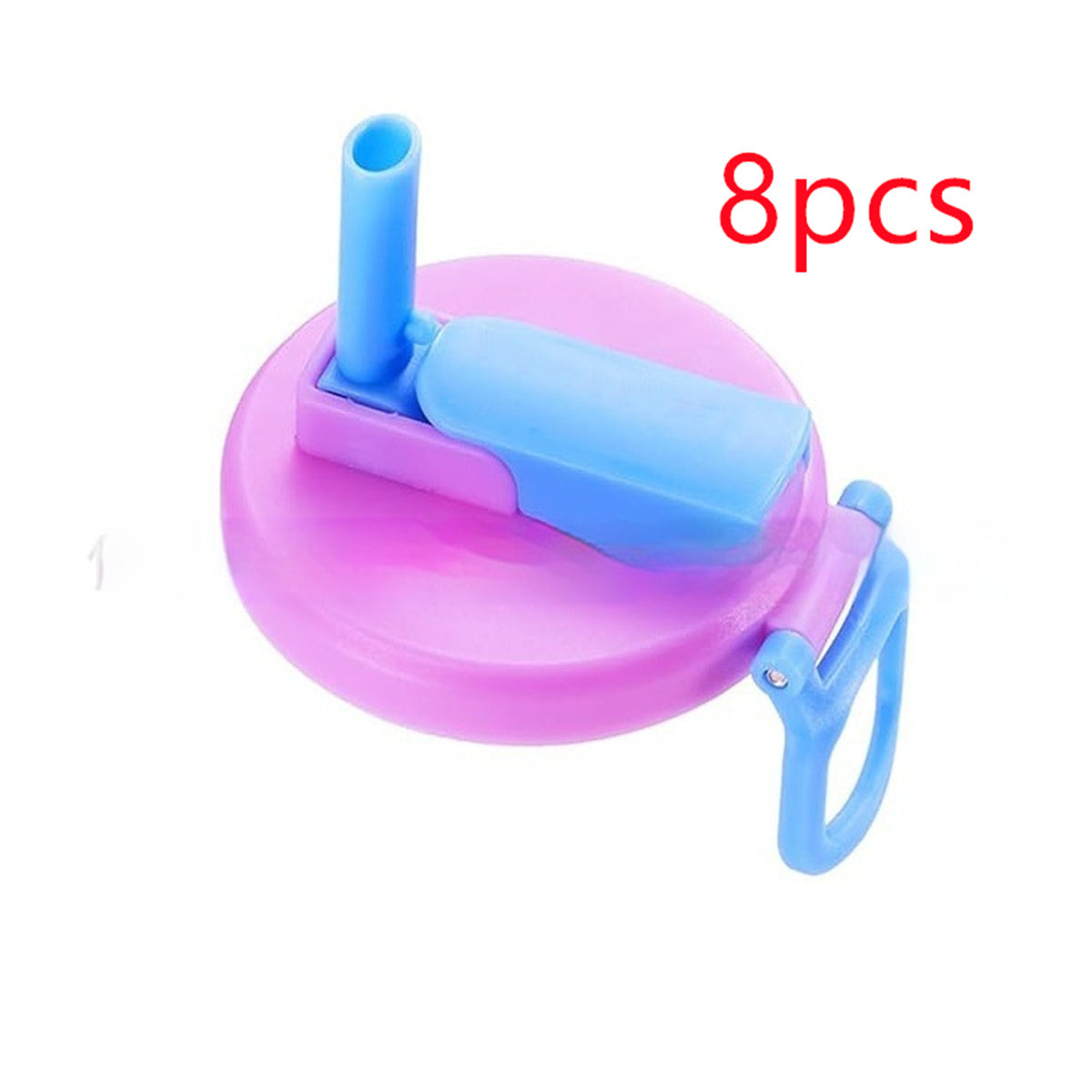 Reusable Soda Can Lid with Straw – Leak-Proof Cap & Stopper for Standard Soda, Juice & Cola Cans