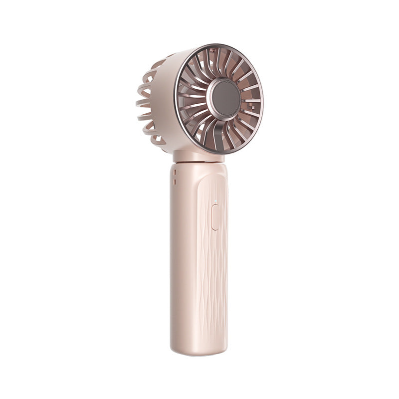TurboChill Mini USB Fan – Super-Speed Cold Air Blower with Digital Display for Travel & Outdoor Use