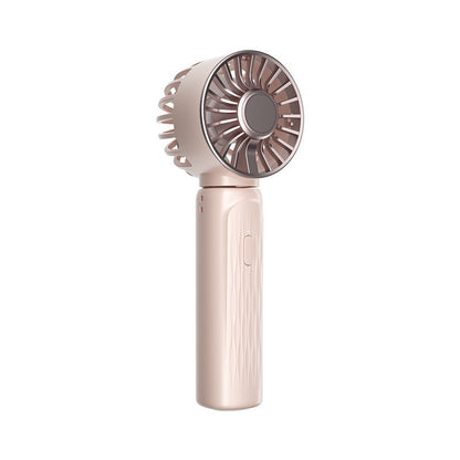 TurboChill Mini USB Fan – Super-Speed Cold Air Blower with Digital Display for Travel & Outdoor Use