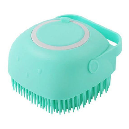 Dog & Cat Bath Brush with Shampoo Dispenser