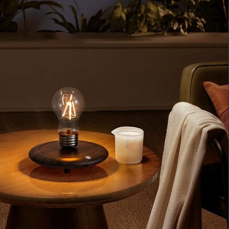Suspension Bulb Night Light – Creative Floating LED Desk Lamp for Home & Office Decor