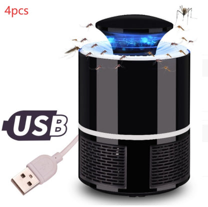 USB LED Mosquito Trap Lamp – Silent Electric Photocatalyst Insect Killer for Home & Bedroom