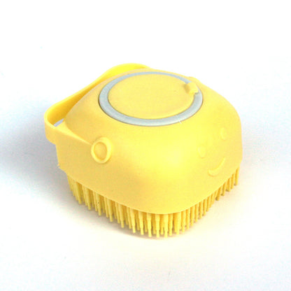 Dog & Cat Bath Brush with Shampoo Dispenser