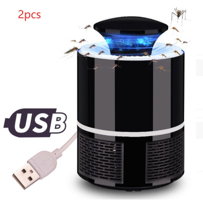 USB LED Mosquito Trap Lamp – Silent Electric Photocatalyst Insect Killer for Home & Bedroom