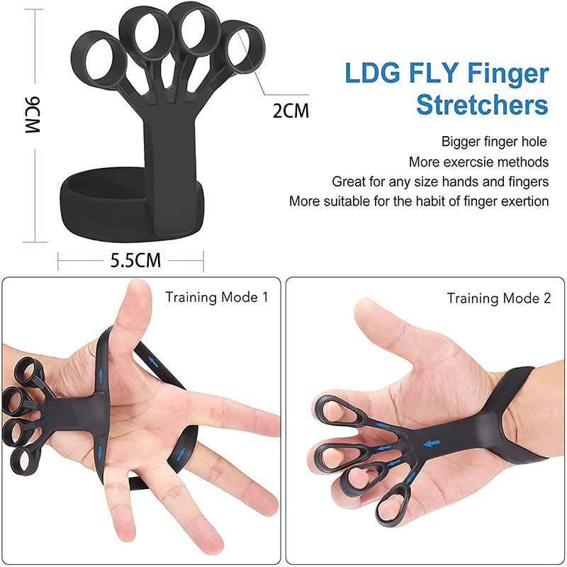 Silicone Finger Exerciser & Hand Grip Trainer – Arthritis Relief, Rehabilitation, and Strength Training Tool