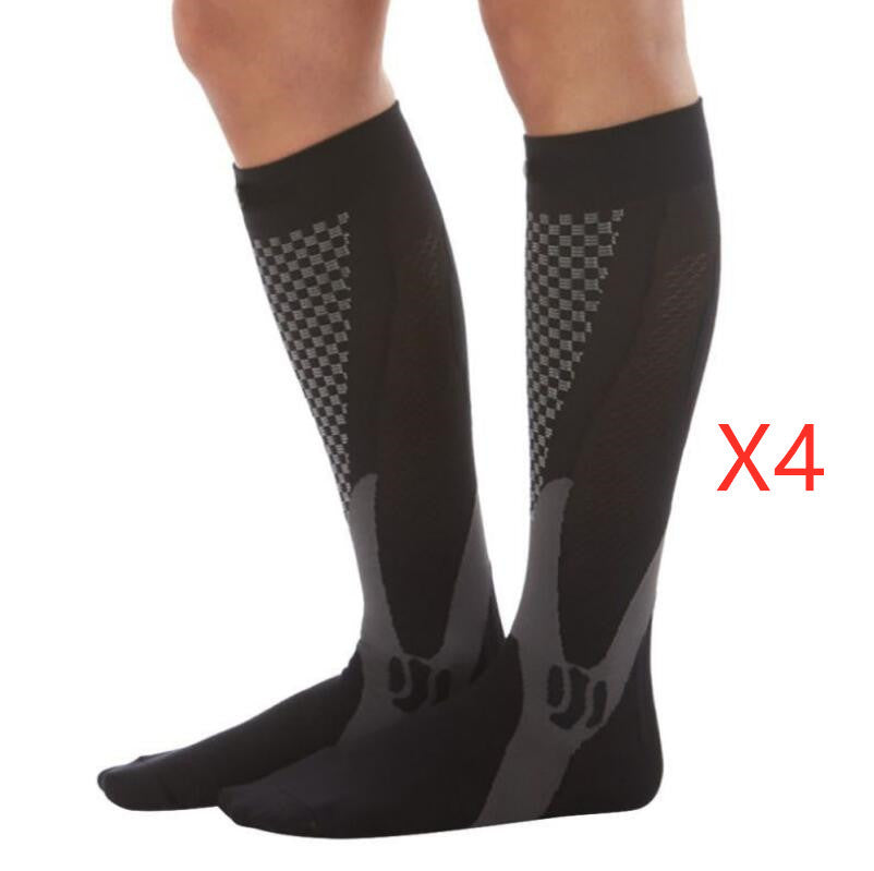 Graduated Compression Socks for Men & Women – Athletic Fit for Running, Travel, Flight & Recovery Support