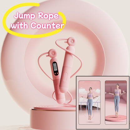 Jump Rope With Counter, Adjustable Skipping Rope With Counter, Smart Skipping Rope For Fitness Exercise And Weight Lose