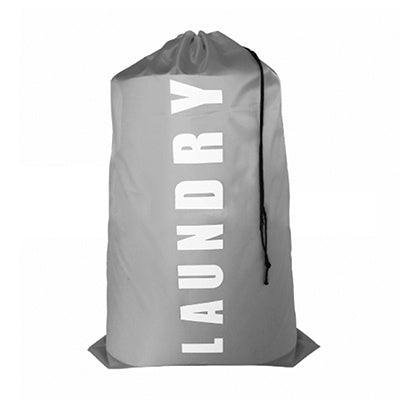 Oxford Fabric Drawstring Laundry Bag – Printed Folding Clothes Storage Organizer