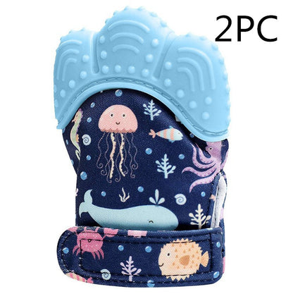 Baby Teething Mitten – Silicone Anti-Bite Molar Glove