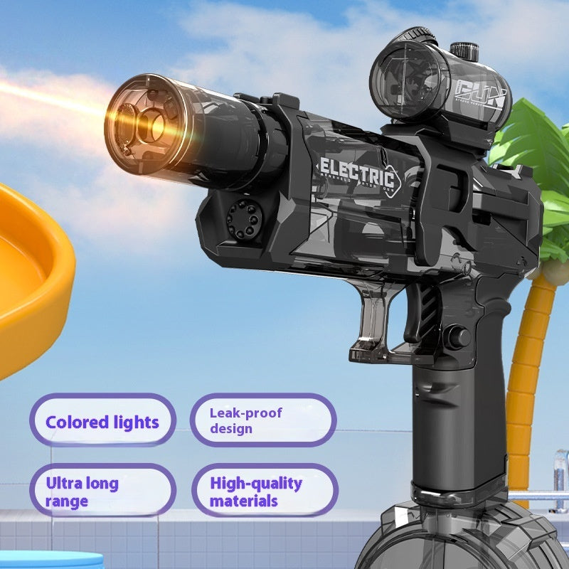 Fire Rat Electric Water Gun – Full-Auto Light-Up Water Blaster Toy for Kids, Summer Fun & Outdoor Play (Model AC223