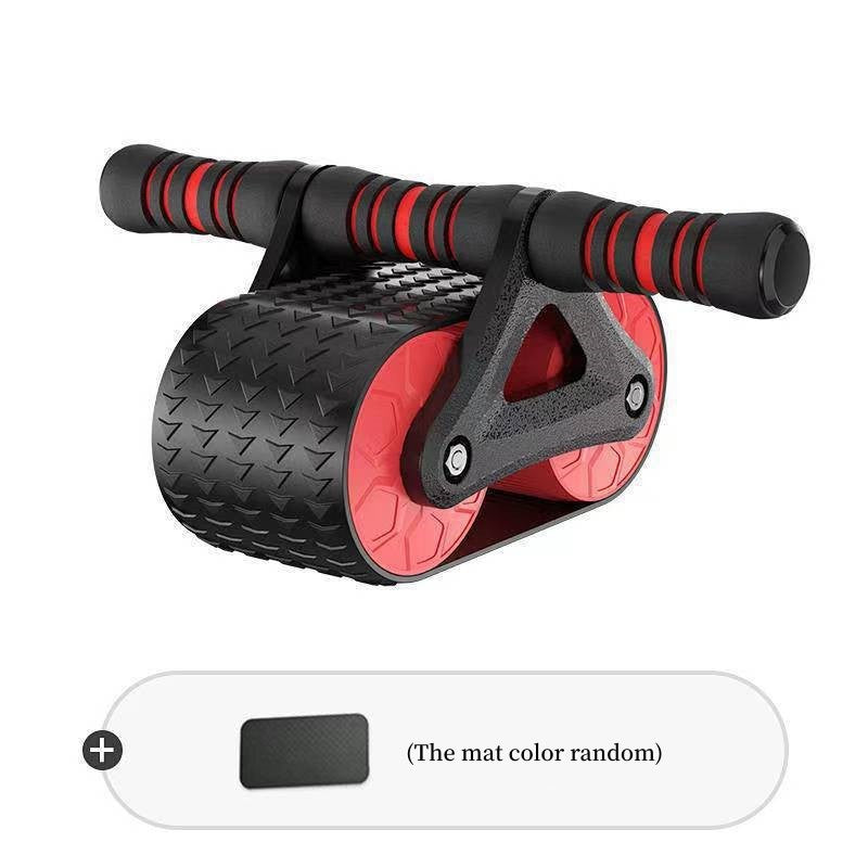 Automatic Rebound Ab Wheel Roller – Dual Wheel Abdominal Exerciser & Waist Trainer for Home Gym Workout