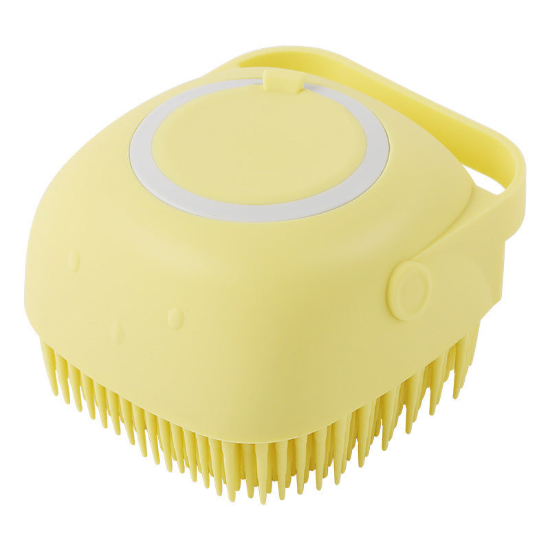 Dog & Cat Bath Brush with Shampoo Dispenser