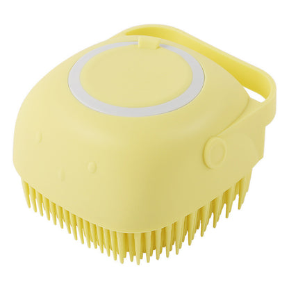 Dog & Cat Bath Brush with Shampoo Dispenser