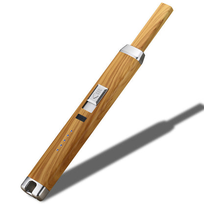 USB Rechargeable LED BBQ Lighter – Long Neck, 360° Flexible Design, Windproof & Flameless