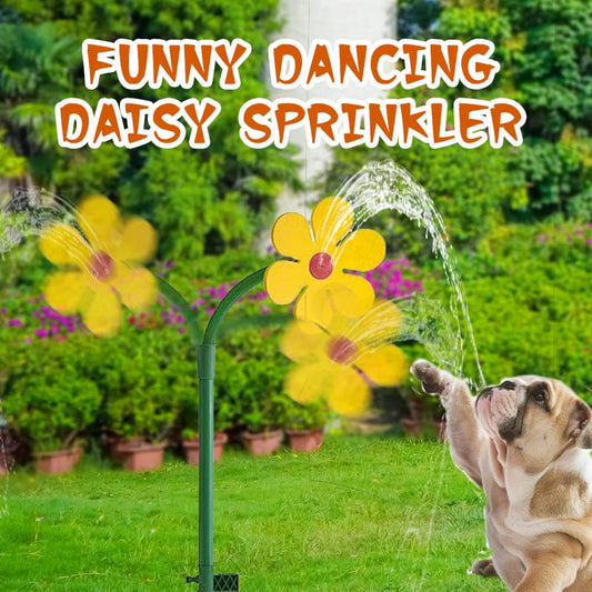 Sunflower Garden Sprinkler – 360° Adjustable Plastic Lawn Water Sprayer for Outdoor Irrigation & Garden Care