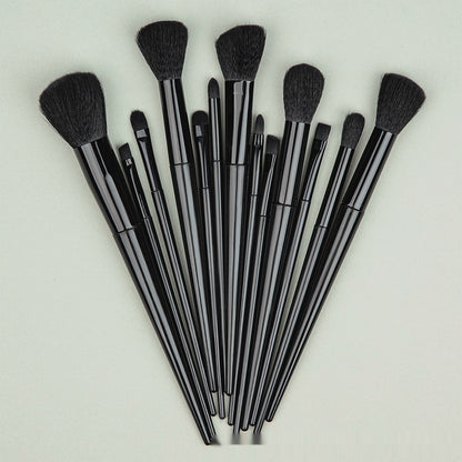 Portable Makeup Brush Set – Complete Professional Cosmetic Tool Kit for Face & Eye Makeup