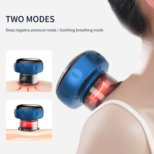 Electric Vacuum Cupping Massager – Anti-Cellulite Body Therapy Cup with Gua Sha, Scraping, Fat Burning & Slimming Function