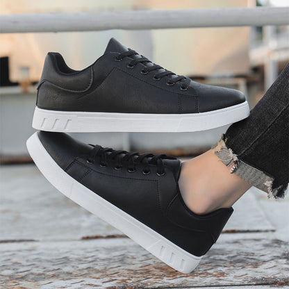 Men’s Lace-Up Casual Flat Shoes – Comfortable Everyday Fashion Sneakers