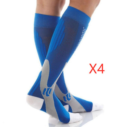 Graduated Compression Socks for Men & Women – Athletic Fit for Running, Travel, Flight & Recovery Support