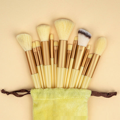 Portable Makeup Brush Set – Complete Professional Cosmetic Tool Kit for Face & Eye Makeup