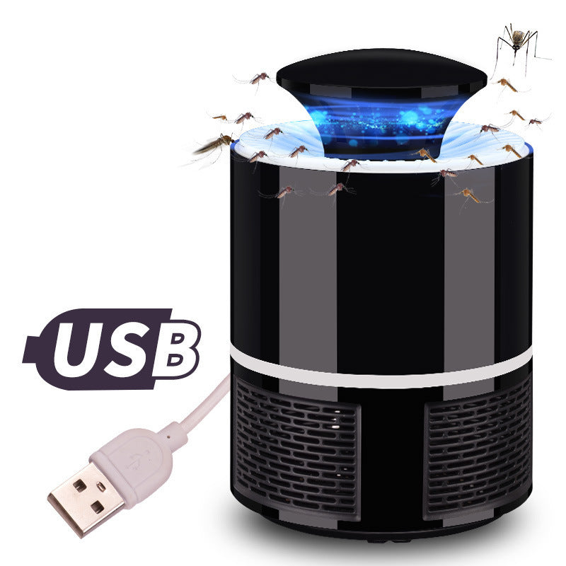 USB LED Mosquito Trap Lamp – Silent Electric Photocatalyst Insect Killer for Home & Bedroom
