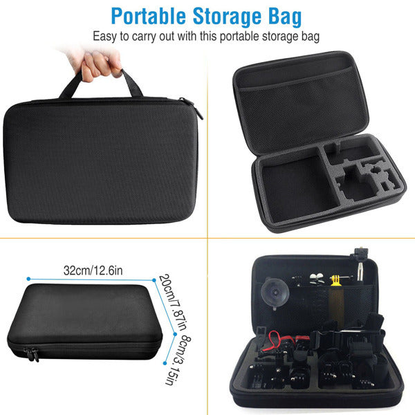 26-in-1 Camera Accessory Kit – Complete Photography Set for Action & DSLR Cameras