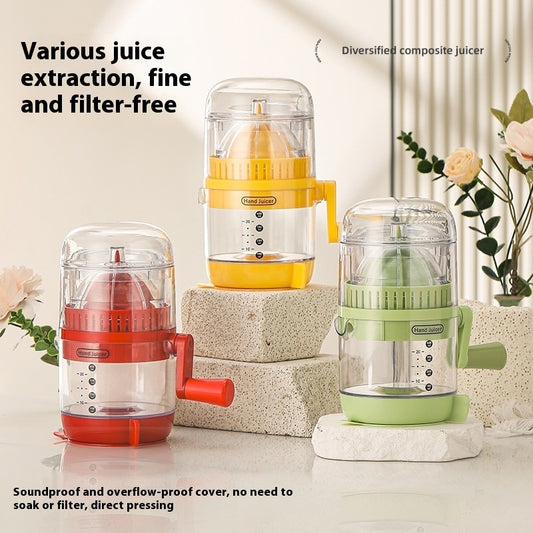Manual Citrus Juicer – Multifunctional Home Juice Extractor for Oranges, Lemons & Fruits
