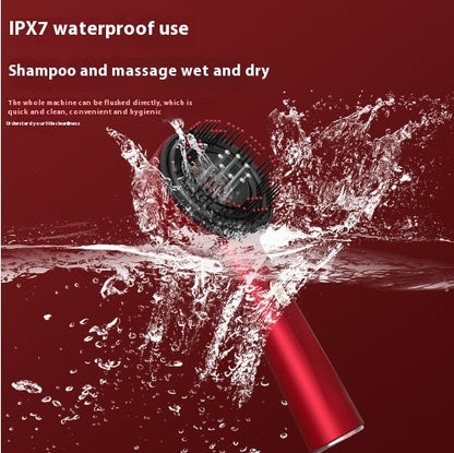 Electric Scalp Massage Comb – Red Light Therapy, Anti-Slip Grip & Hair Care Function