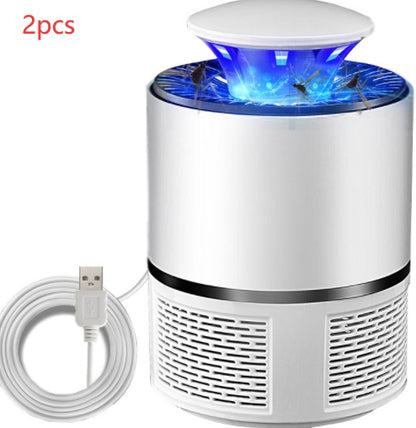 USB LED Mosquito Trap Lamp – Silent Electric Photocatalyst Insect Killer for Home & Bedroom