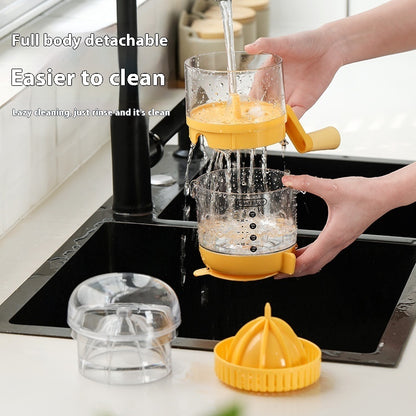 Manual Citrus Juicer – Multifunctional Home Juice Extractor for Oranges, Lemons & Fruits