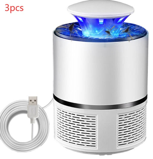 USB LED Mosquito Trap Lamp – Silent Electric Photocatalyst Insect Killer for Home & Bedroom