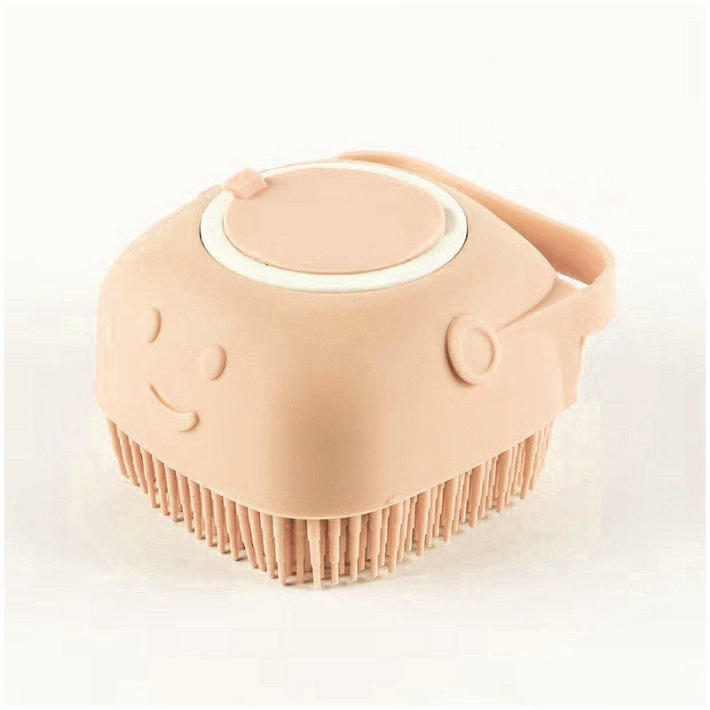 Dog & Cat Bath Brush with Shampoo Dispenser