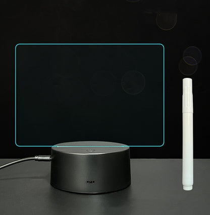 3D LED Acrylic Message Board – Glowing Handwriting Note Pad with Light-Up Display
