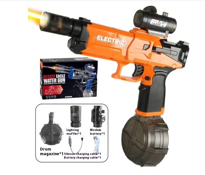 Fire Rat Electric Water Gun – Full-Auto Light-Up Water Blaster Toy for Kids, Summer Fun & Outdoor Play (Model AC223