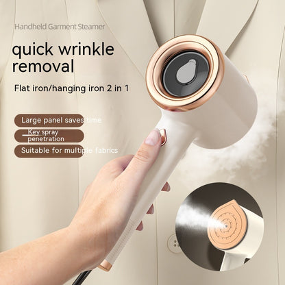 Mini Portable Handheld Garment Steamer – Fabric Steam Iron for Clothes, Travel & Home Use