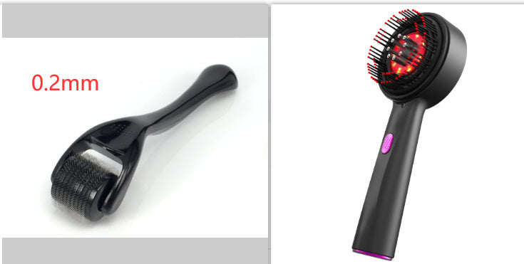Electric Scalp Massage Comb – Red Light Therapy, Anti-Slip Grip & Hair Care Function