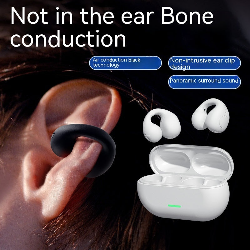 True Wireless Bone Conduction Bluetooth 5.3 Headset – Open-Ear Sport Earphones