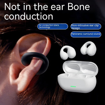 True Wireless Bone Conduction Bluetooth 5.3 Headset – Open-Ear Sport Earphones