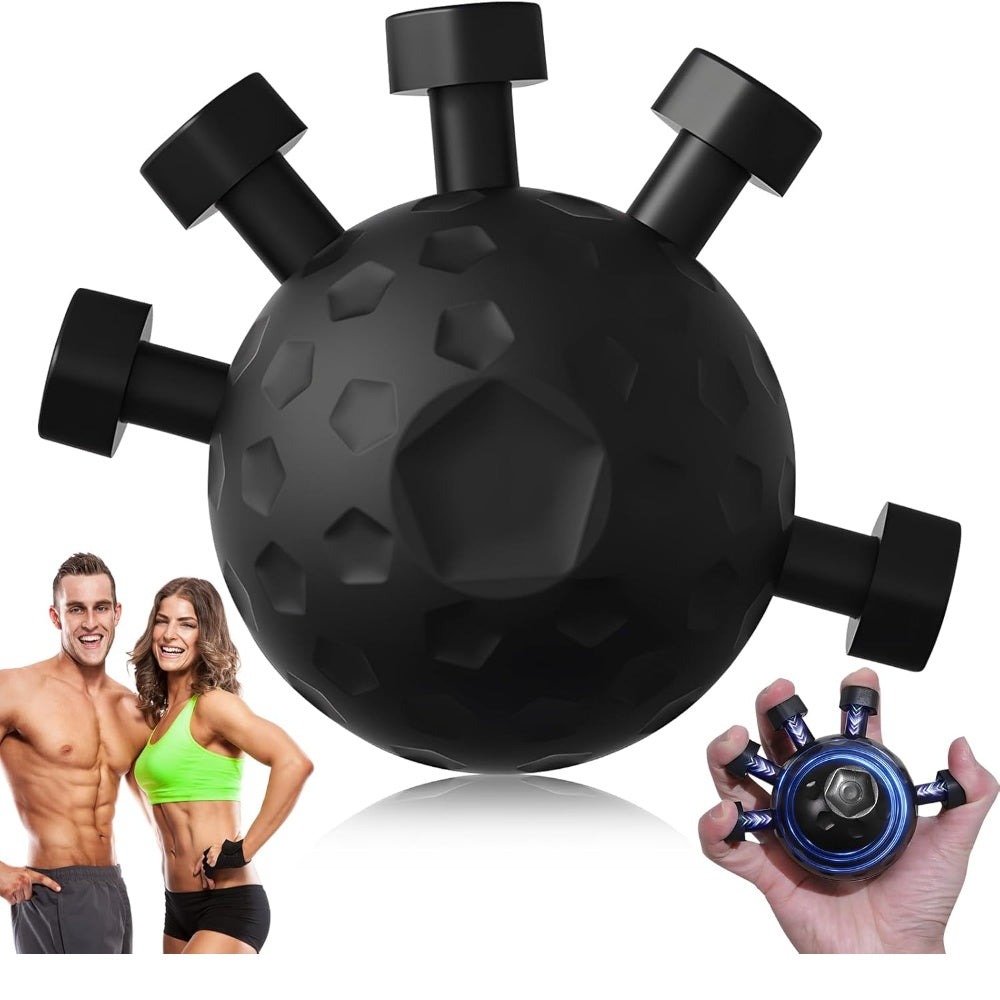 Adjustable Hand Grip Strengthener – Gym Finger Exerciser for Forearm, Climbing & Grip Training