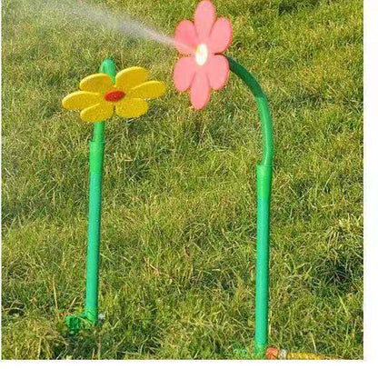 Sunflower Garden Sprinkler – 360° Adjustable Plastic Lawn Water Sprayer for Outdoor Irrigation & Garden Care