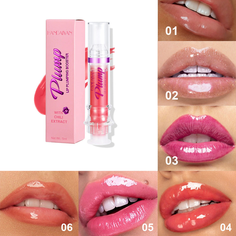 Mirror Shine Liquid Lipstick – Hydrating Glossy Lip Color with Spicy Tint