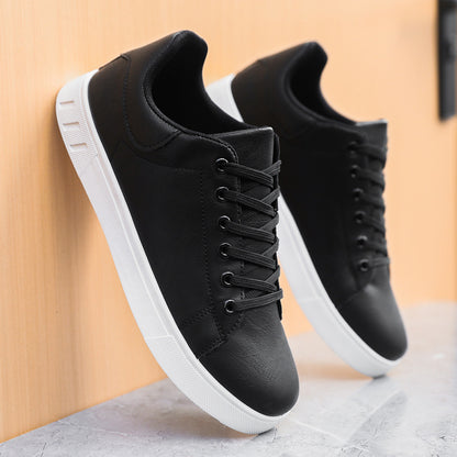 Men’s Lace-Up Casual Flat Shoes – Comfortable Everyday Fashion Sneakers