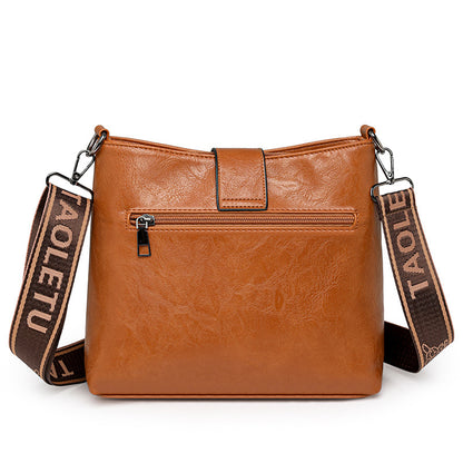 Retro Women's Leisure Bucket Bag