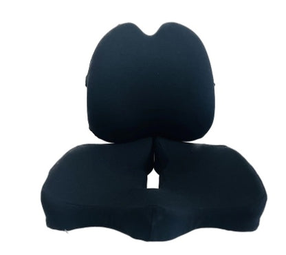 Memory Foam Seat Cushion – Breathable Ergonomic Chair Pad for Better Posture & Hip Support